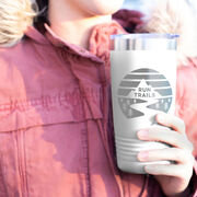 Running 20oz. Double Insulated Tumbler - Run Trails Sunset