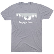 Hiking Short Sleeve T-Shirt - Happy Hour Hiker (Male)