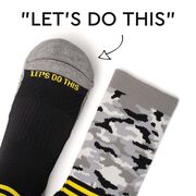 Socrates&reg; Mid-Calf Performance Socks - Let's Do This