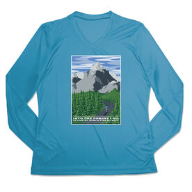 Women's Long Sleeve Tech Tee - Into the Forest