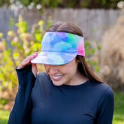 Running Comfort Performance Visor - Water Color