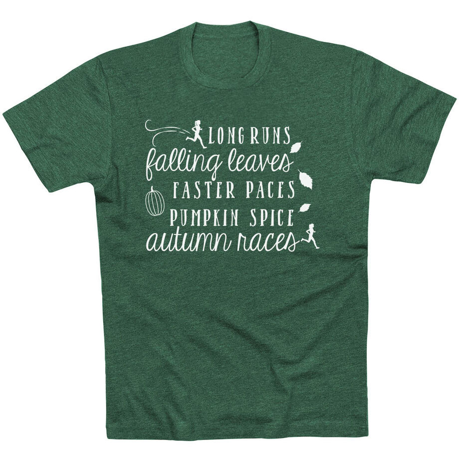 Running Short Sleeve T-Shirt - Awesome Autumn