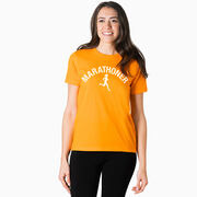 Running Short Sleeve T-Shirt - Marathoner Girl