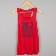 Flowy Racerback Tank Top - 26.2 Math Miles