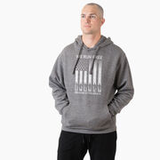 Statement Fleece Hoodie - Because of the Brave