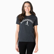 Running Short Sleeve T-Shirt - Marathoner Girl