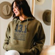 Statement Fleece Hoodie -  13.1 Math Miles