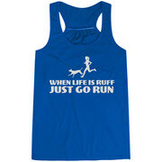 Flowy Racerback Tank Top - Life is Ruff