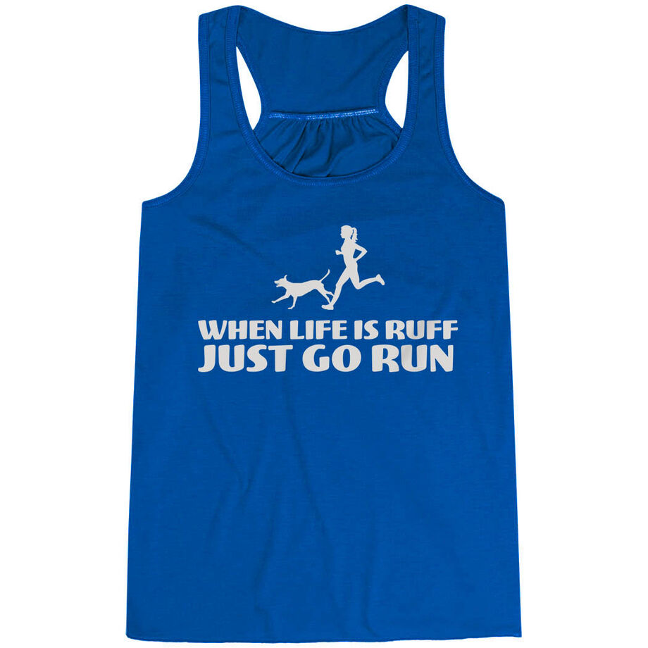 Flowy Racerback Tank Top - Life is Ruff