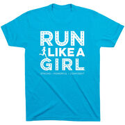 Running Short Sleeve T-Shirt - Run Like A Girl® Road