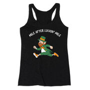 Women's Everyday Tank Top - Mile After Luckin Mile