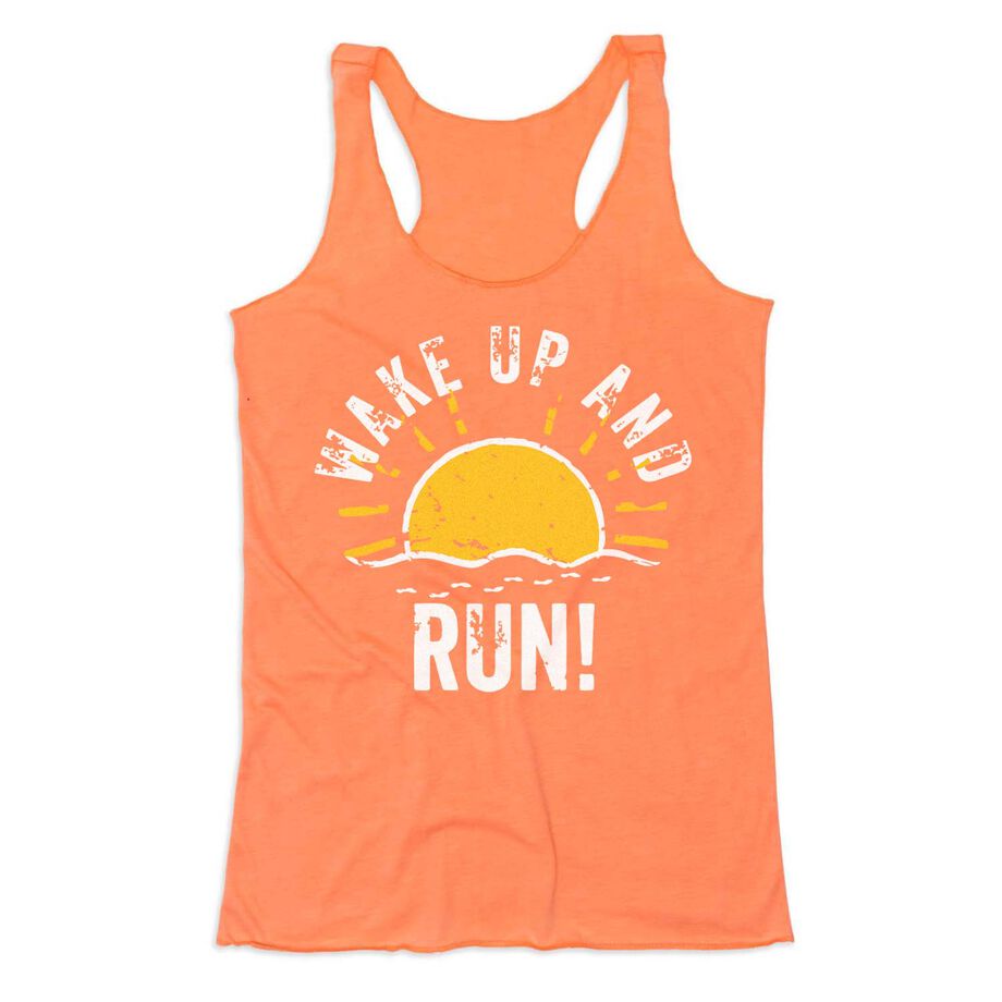 Women's Everyday Tank Top - Wake Up And Run