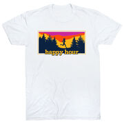 Running Short Sleeve T-Shirt - Happy Hour