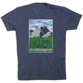Running Short Sleeve T-Shirt - Into the Forest
