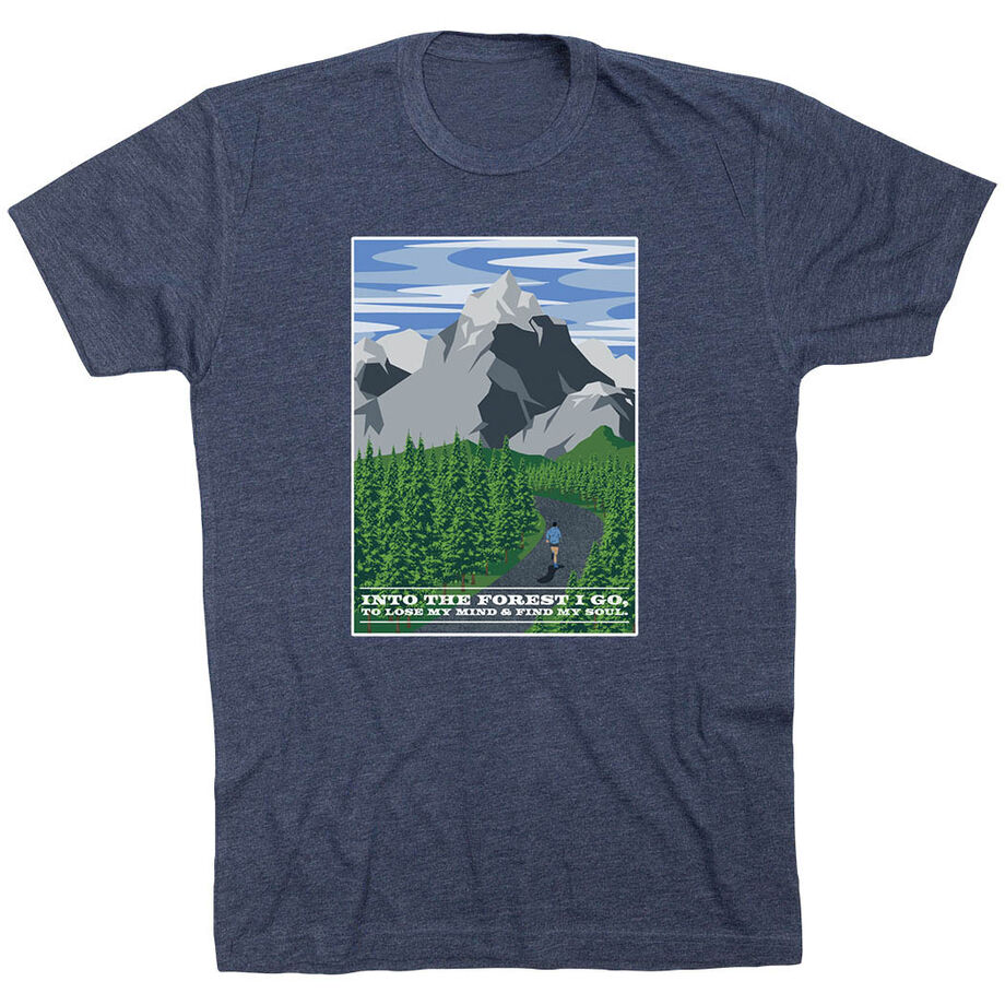 Running Short Sleeve T-Shirt - Into the Forest