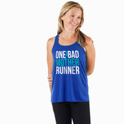 Flowy Racerback Tank Top - One Bad Mother Runner (VR)