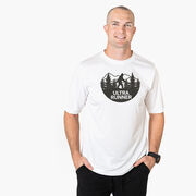 Men's Running Short Sleeve Performance Tee - Ultra Runner Bigfoot