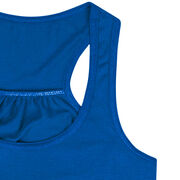 Flowy Racerback Tank Top - Run Like It's Midnight