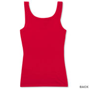 Running Women's Athletic Tank Top - Gone For a Run Logo