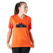 Women's Short Sleeve Tech Tee - Moonlit Run