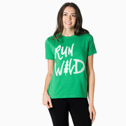Running Short Sleeve T-Shirt - Run Wild Sketch