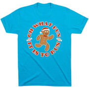 Running Short Sleeve T-Shirt - Oh What Fun It Is To Run
