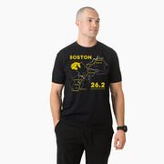 Running Short Sleeve T-Shirt - Boston Route