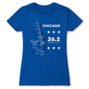 Women's Everyday Runners Tee - Chicago Route