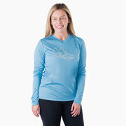 Women's Long Sleeve Tech Tee - 26.2 Run Shoe