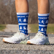 Socrates&reg; Mid-Calf Performance Socks - Tis The Season