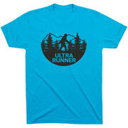 Running Short Sleeve T-Shirt - Ultra Runner Bigfoot