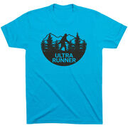Running Short Sleeve T-Shirt - Ultra Runner Bigfoot