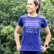 Women's Everyday Runners Tee - Please Grant Me Coffee