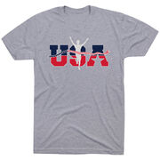 Running Short Sleeve T-Shirt - USA Runner