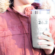 Running 20 oz. Double Insulated Tumbler - Boston 26.2