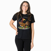 Running Short Sleeve T-Shirt - Run Now Gobble Later®
