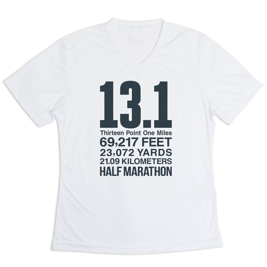 Women's Short Sleeve Tech Tee - 13.1 Math Miles