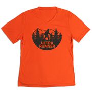Women's Short Sleeve Tech Tee - Ultra Runner Bigfoot