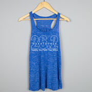 Flowy Racerback Tank Top - Marathoner 26.2 Miles