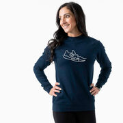 Running Raglan Crew Neck Pullover - Run Shoe