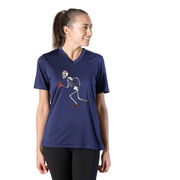 Women's Short Sleeve Tech Tee - Never Stop Running