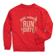 Running Raglan Crew Neck Pullover - Run Dirty