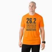 Running Short Sleeve T-Shirt - 26.2 Math Miles