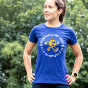 Women's Everyday Runners Tee - Running My Way to a Beautiful Day