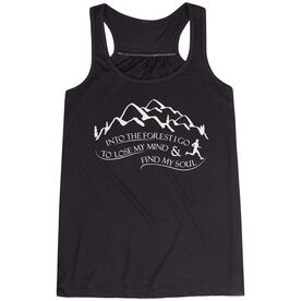 Flowy Racerback Tank Top - Into the Forest I Go