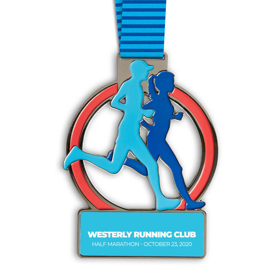 Let's Run Custom Race Medals - Personalization Image