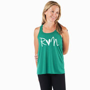 Flowy Racerback Tank Top - Run Heart