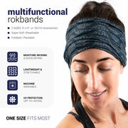 Running Multifunctional Headwear - Gone For a Run® Logo Gray RokBAND