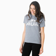 Running Short Sleeve T- Shirt - Gone For a Run&reg; White Logo