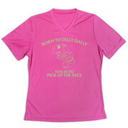 Women's Short Sleeve Tech Tee - Born to Dilly Dally